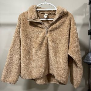 Teddy Bear Sherpa 3/4 Zip